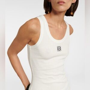 Loewe Anagram White Tank Top